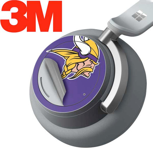 NFL Minnesota Vikings Retro Logo Surface Headphones Skin